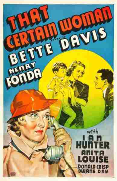 That Certain Woman (1937) starring Bette Davis on DVD on DVD