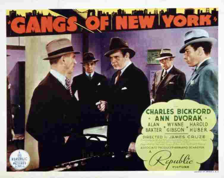 Gangs of New York (1938) starring Charles Bickford on DVD on DVD