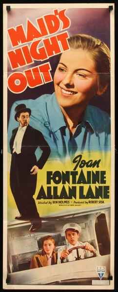 Maid's Night Out (1938) starring Joan Fontaine on DVD on DVD
