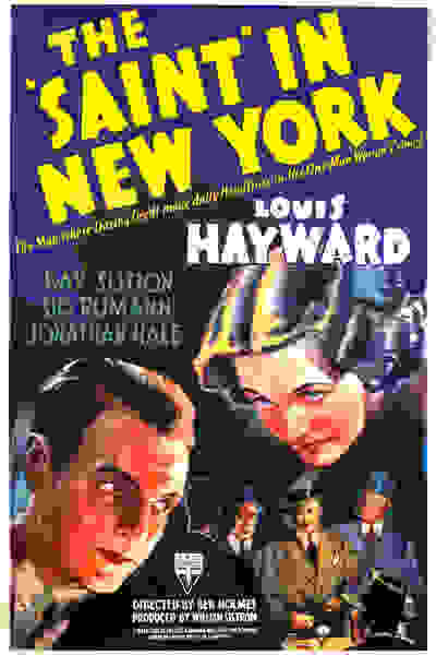 The Saint in New York (1938) starring Louis Hayward on DVD on DVD