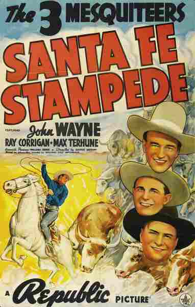 Santa Fe Stampede (1938) starring John Wayne on DVD on DVD