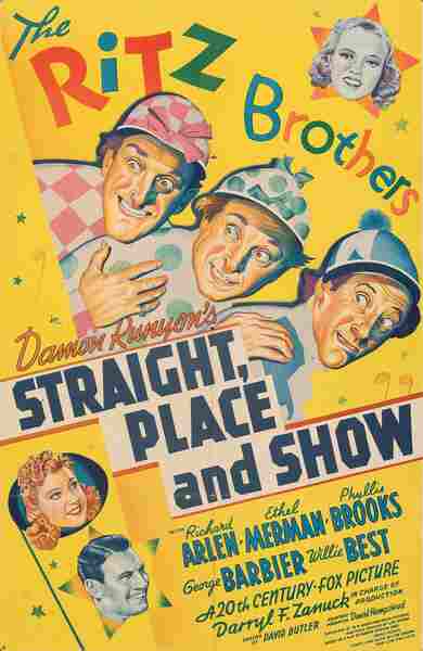 Straight Place and Show (1938) starring The Ritz Brothers on DVD on DVD