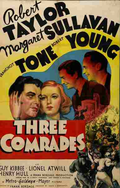 Three Comrades (1938) starring Robert Taylor on DVD on DVD