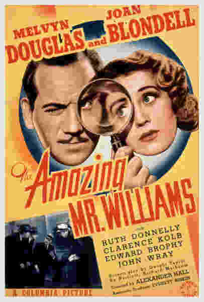 The Amazing Mr. Williams (1939) starring Melvyn Douglas on DVD on DVD
