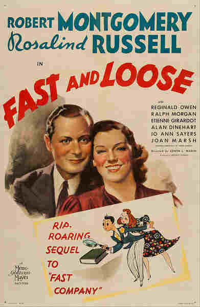 Fast and Loose (1939) starring Robert Montgomery on DVD on DVD