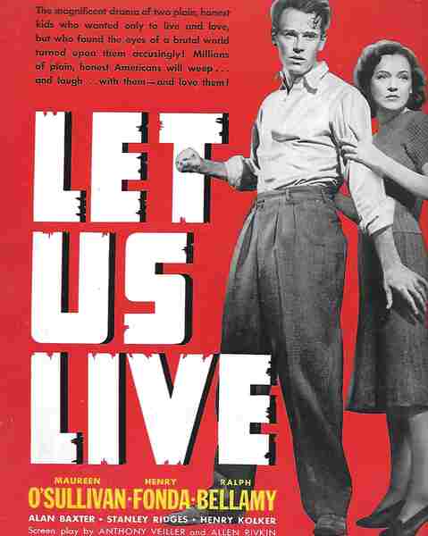 Let Us Live (1939) starring Maureen O'Sullivan on DVD on DVD
