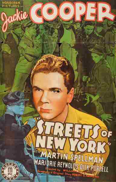 Streets of New York (1939) starring Jackie Cooper on DVD on DVD