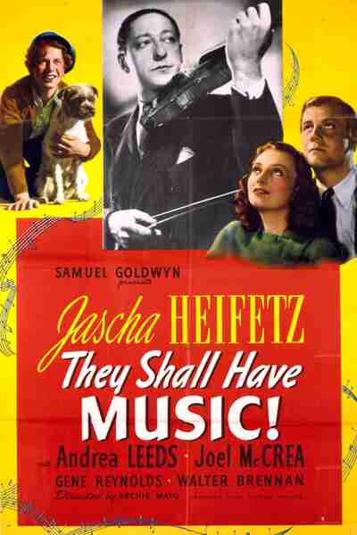 They Shall Have Music (1939) starring Jascha Heifetz on DVD on DVD