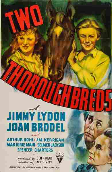 Two Thoroughbreds (1939) starring Jimmy Lydon on DVD on DVD