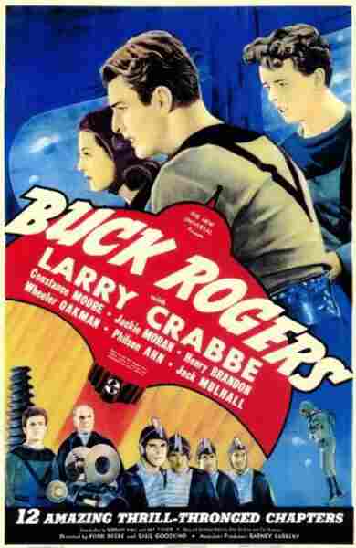 Buck Rogers (1939) starring Buster Crabbe on DVD on DVD