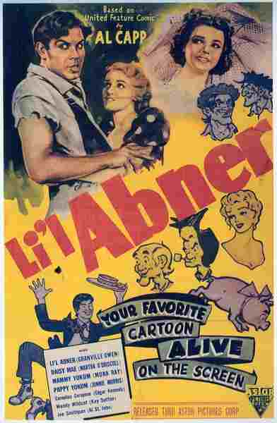 Li'l Abner (1940) starring Jeff York on DVD on DVD