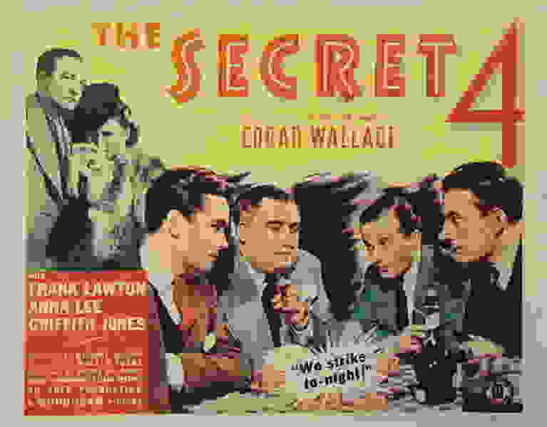 The Secret Four (1939) with English Subtitles on DVD on DVD