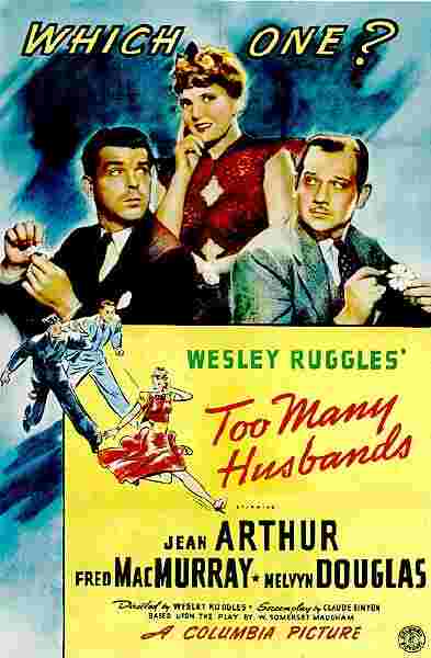 Too Many Husbands (1940) starring Jean Arthur on DVD on DVD