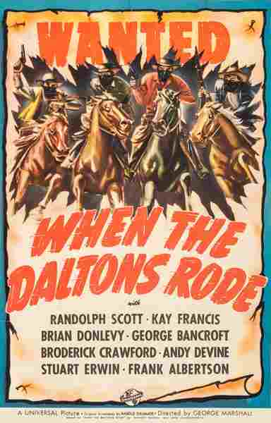 When the Daltons Rode (1940) starring Randolph Scott on DVD on DVD