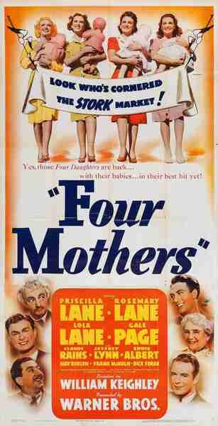 Four Mothers (1941) starring Claude Rains on DVD on DVD