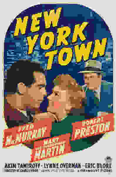 New York Town (1941) starring Fred MacMurray on DVD on DVD