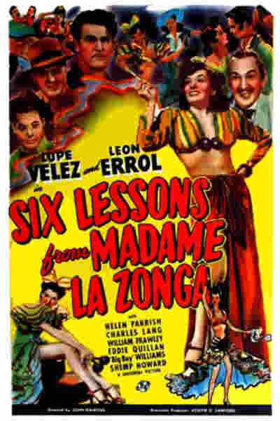 Six Lessons from Madame La Zonga (1941) starring Lupe Velez on DVD on DVD
