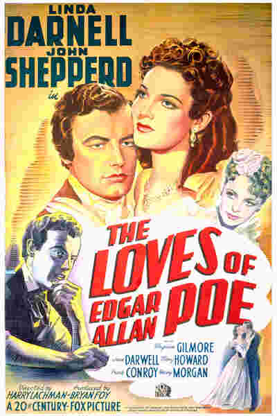 The Loves of Edgar Allan Poe (1942) starring Linda Darnell on DVD on DVD