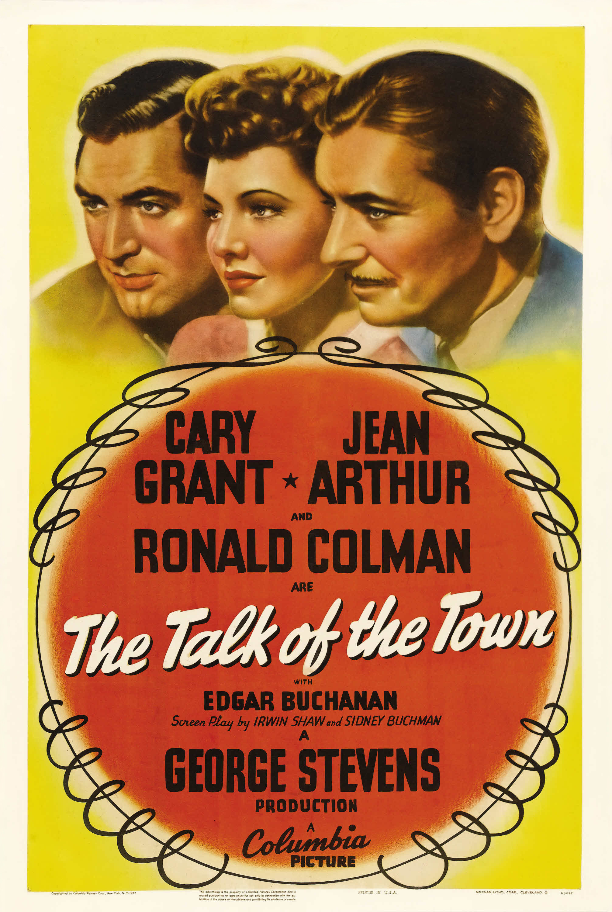 The Talk of the Town (1942) starring Cary Grant on DVD on DVD