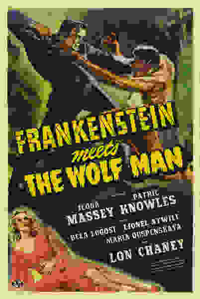 Frankenstein Meets the Wolf Man (1943) starring Lon Chaney Jr. on DVD on DVD