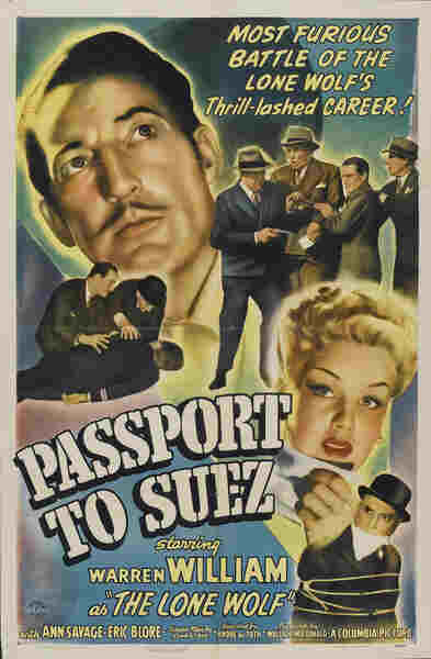 Passport to Suez (1943) starring Warren William on DVD on DVD