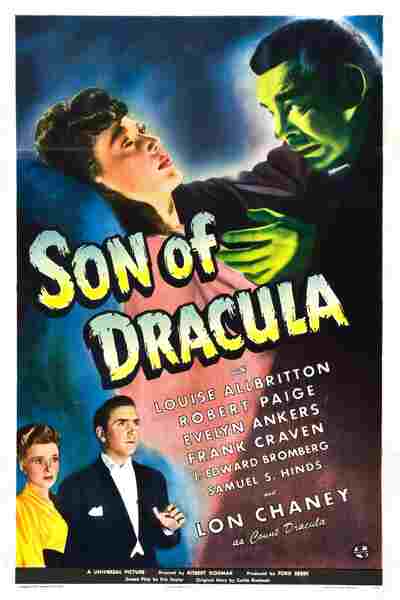 Son of Dracula (1943) starring Robert Paige on DVD on DVD
