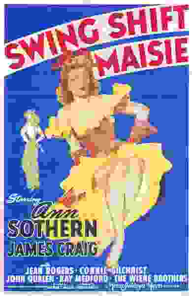 Swing Shift Maisie (1943) starring Ann Sothern on DVD on DVD