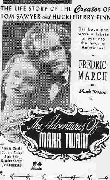 The Adventures of Mark Twain (1944) starring Fredric March on DVD on DVD
