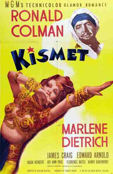 Kismet (1944) starring Ronald Colman on DVD on DVD