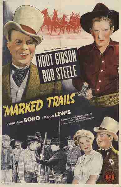 Marked Trails (1944) starring Hoot Gibson on DVD on DVD