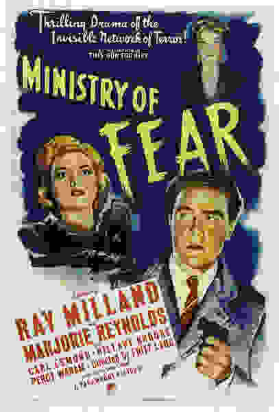 Ministry of Fear (1944) starring Ray Milland on DVD on DVD