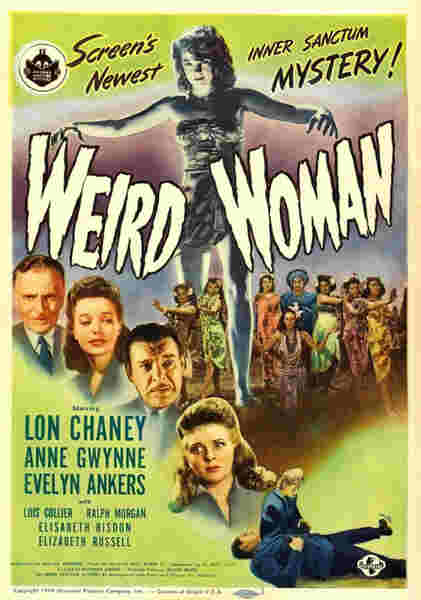 Weird Woman (1944) starring Lon Chaney Jr. on DVD on DVD