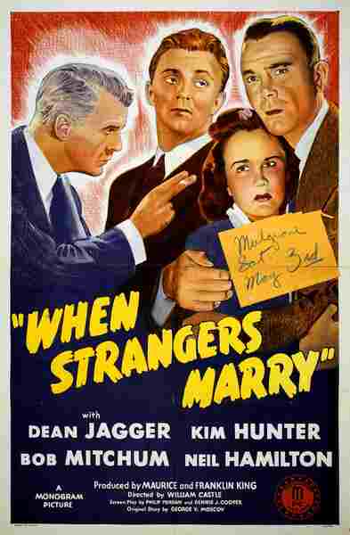 When Strangers Marry (1944) starring Dean Jagger on DVD on DVD