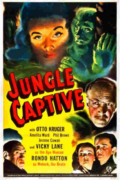 The Jungle Captive (1945) starring Otto Kruger on DVD on DVD