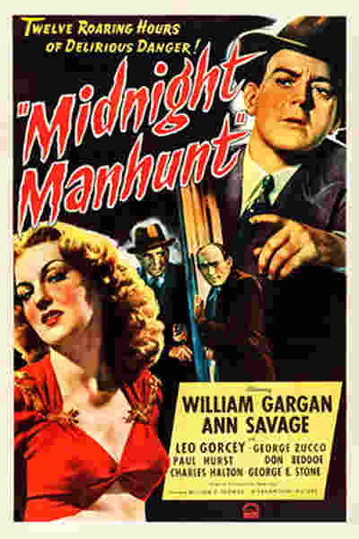 Midnight Manhunt (1945) starring William Gargan on DVD on DVD