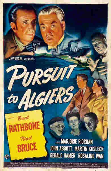 Pursuit to Algiers (1945) starring Basil Rathbone on DVD on DVD