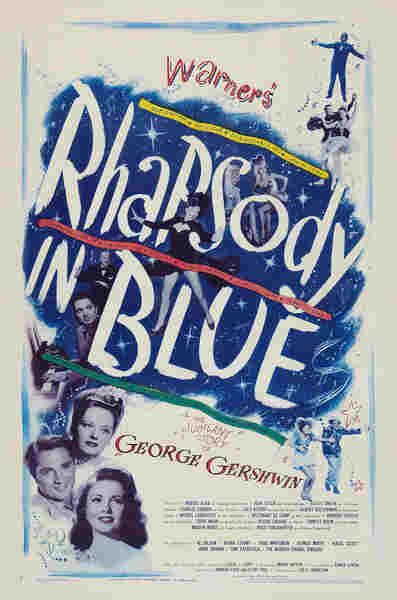 Rhapsody in Blue (1945) starring Robert Alda on DVD on DVD