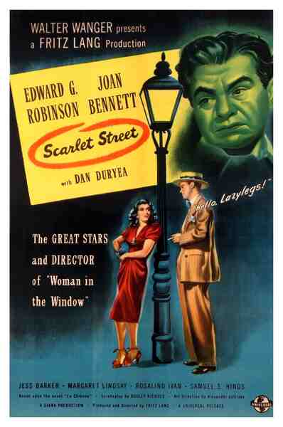 Scarlet Street (1945) starring Edward G. Robinson on DVD on DVD
