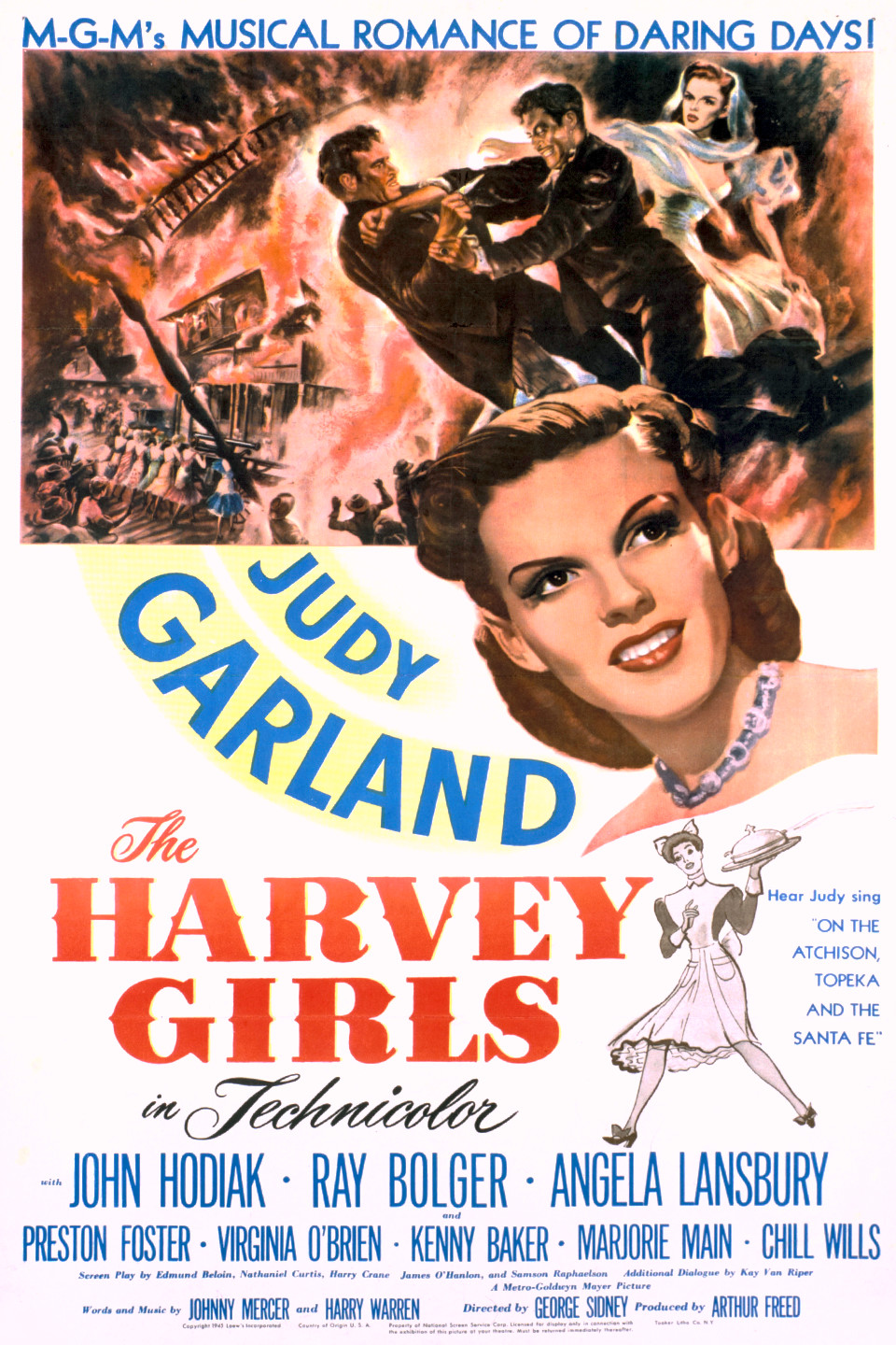 The Harvey Girls (1946) starring Judy Garland on DVD on DVD