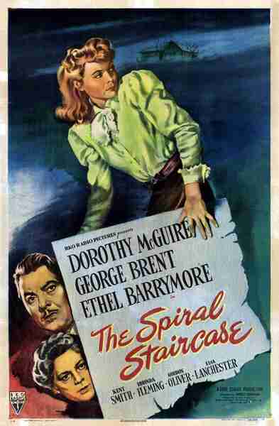 The Spiral Staircase (1946) starring Dorothy McGuire on DVD on DVD