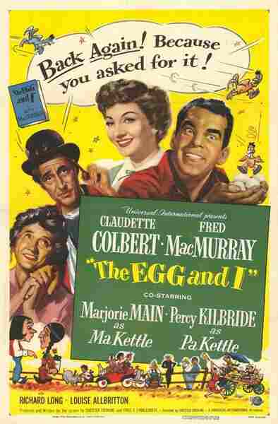 The Egg and I (1947) starring Claudette Colbert on DVD on DVD