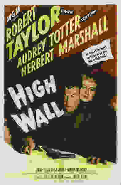 High Wall (1947) starring Robert Taylor on DVD on DVD