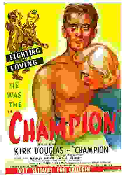 Champion (1949) starring Kirk Douglas on DVD on DVD