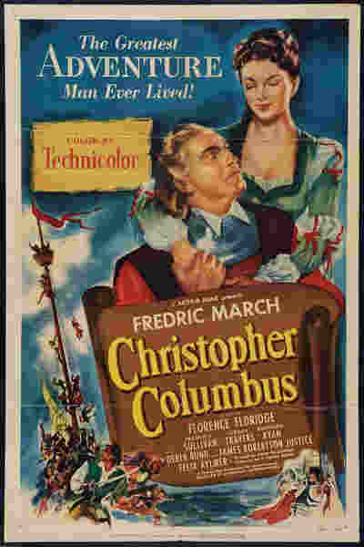 Christopher Columbus (1949) starring Fredric March on DVD on DVD