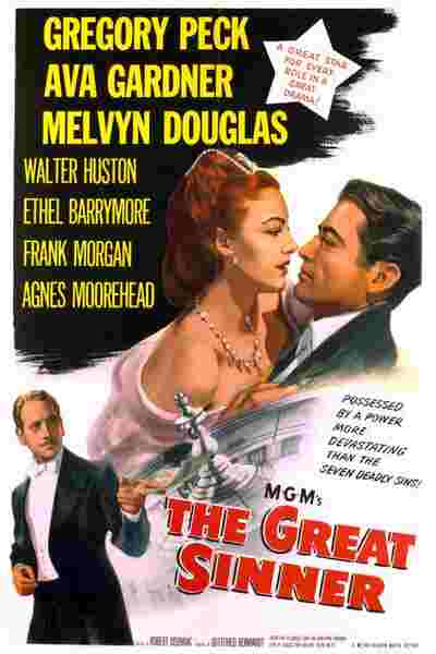The Great Sinner (1949) starring Gregory Peck on DVD on DVD