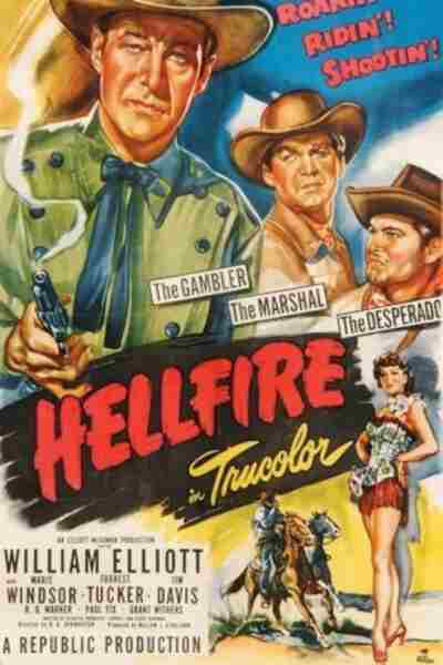 Hellfire (1949) starring Bill Elliott on DVD on DVD