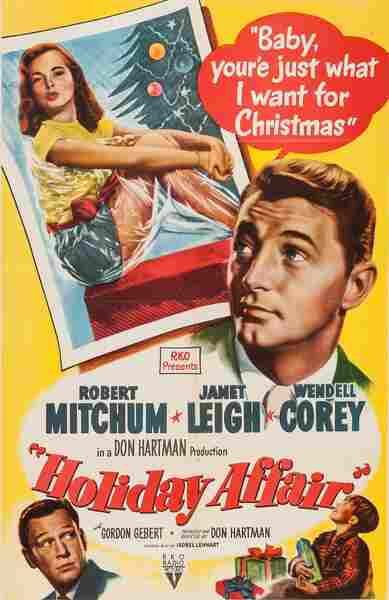 Holiday Affair (1949) starring Robert Mitchum on DVD on DVD