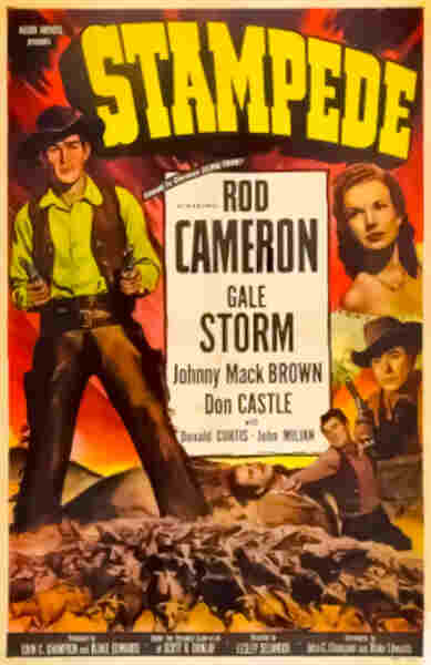 Stampede (1949) starring Rod Cameron on DVD on DVD