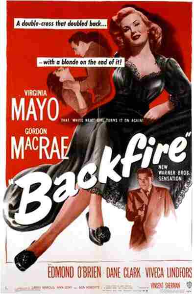 Backfire (1950) starring Virginia Mayo on DVD on DVD