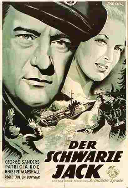Captain Blackjack (1950) starring George Sanders on DVD on DVD